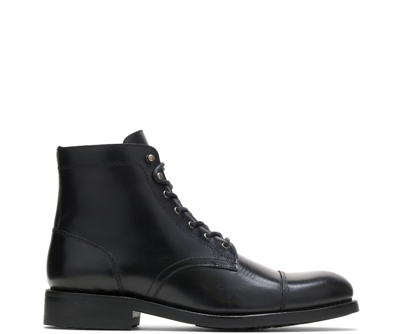 Bottes de Travail Wolverine BLVD Cap-Toe Homme - Noir (NMP285943)